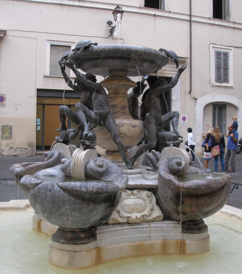 Fontana delle Taragughe in Rome
