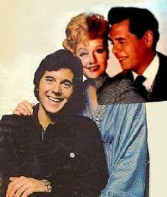 Desi Arnaz Jr, Lucille Ball, Desi Arnaz Sr - composite