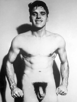 Burt Lancaster fullface, nude