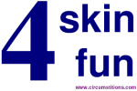 Click to download ''4skin 4 fun'' tee-shirt design
