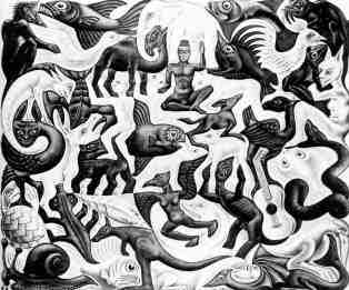 Escher's 'Mosaic 2'