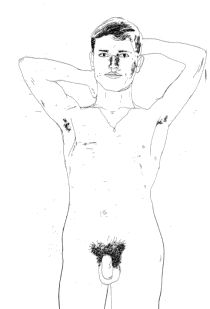 Hockney's illustration to Cavafy