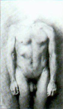 Male nude by Francisco Lòpez