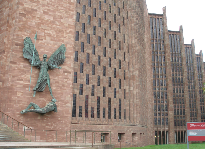 Frontage, Coventry Cathedral