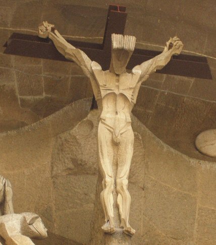 Jesus on Sagrada Familia