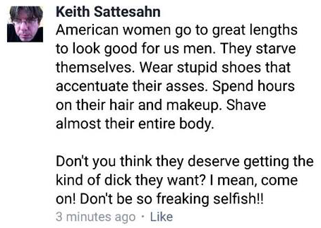 ''American women go to great lenghts to look good for us men ... Don't you think they deserve getting the kind of dick they want?